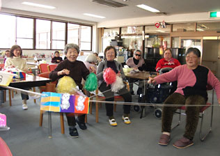 日常動作訓練・機能訓練ボンボン写真