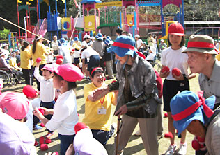 運動会写真